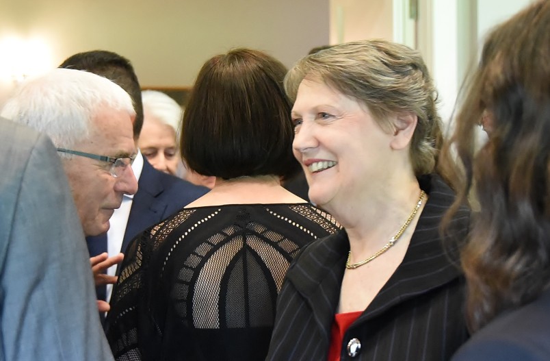 Image of former PM, Helen Clark at the luncheon