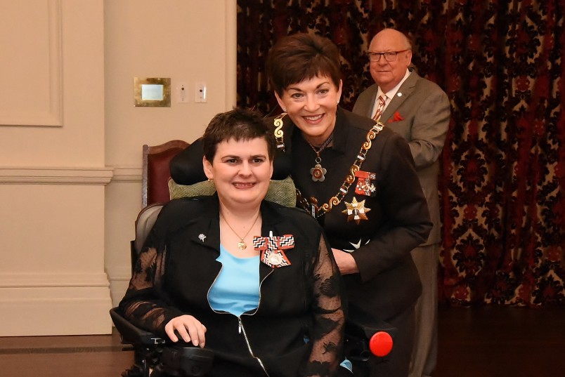 an image of Dr Claire Reilly, QSM of Ashburton, for services to people with Motor Neurone Disease