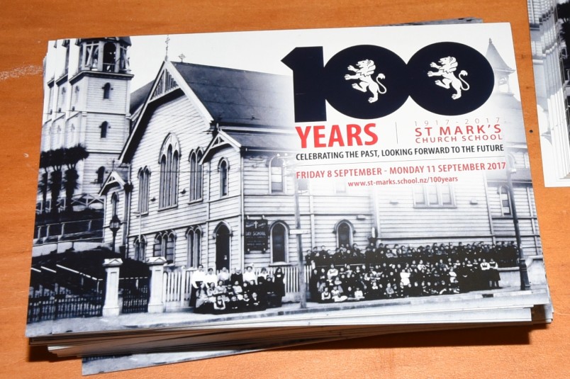 an image of St Mark's centenary card