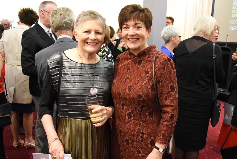 Image of Dame Patsy with NZSD Foundation trustee Sue Paterson
