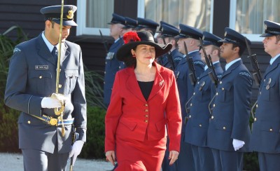 The Ambassador of Romania, Her Excellency Mrs Nineta Bãrbulescu.