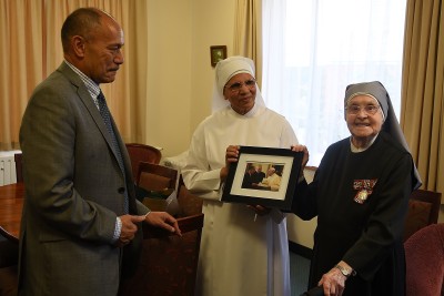 Visit to Little Sisters of the Poor.