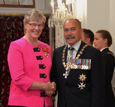 Mrs Ginny Radford, CNZM, of Auckland, for services to Girl Guides.