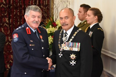 Bernie Rush, of Whanganui, MNZM for services to the New Zealand Fire Service and Urban Search and Rescue.