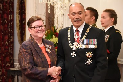 Sandi Beatie, of Paraparaumu,QSO,for services to the State.