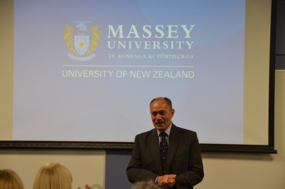 Visit to Massey University.