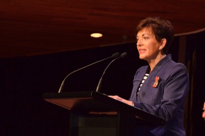The Governor-General, The Rt Hon Dame Patsy Reddy addressing the delegates.