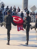 an image of Turkish soldiers at the Turkish International Ceremony