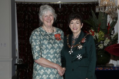 an image of Professor Barbara Brookes, of Dunedin, MNZM for services to historical research and women