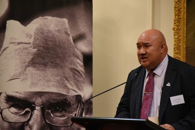 Image of  Hon Dr Saia Ma’u Piukala, Minister of Health Tonga