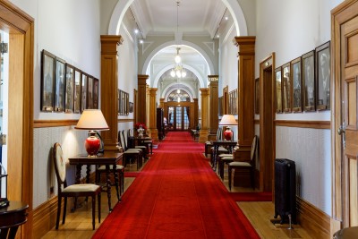 Image of the Main Hallway looking east