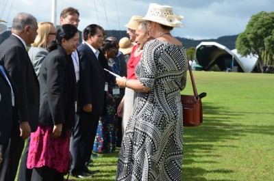 2015 Diplomatic Reception at Waitangi.