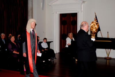The Speaker-Elect presents himself to the Governor-General.