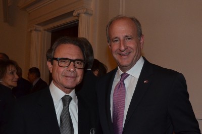 HE Mr Eduardo Gradilone, the Brazilian Ambassador and HE Mr Mark Gilbert, the United States Ambassador.