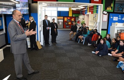 Dream Team Visit to Bailey Road School, Auckland.