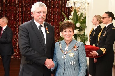 Laurie Paterson, of Gore, ONZM, for services to the beef industry.