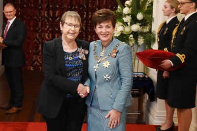 Ngaire Duke, of Dunedin, QSM, for services to the community.